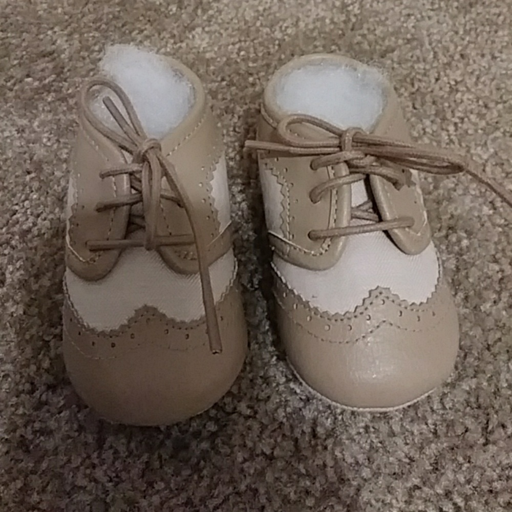 Janie and Jack Baby Boy Oxford Crib Shoes 4
